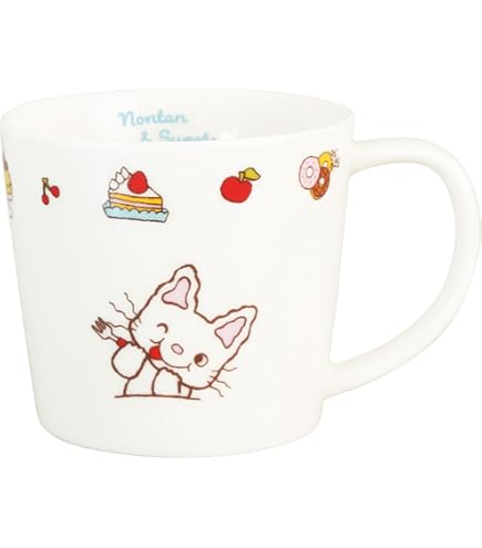 Amazon｜「 ノンタン 」 フェイス マグカップ S 820124 日本製 240ml